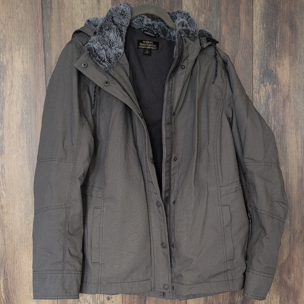 Noble Outfitters Women’s Gray FullFlexx Canvas Jacket 1X            P136